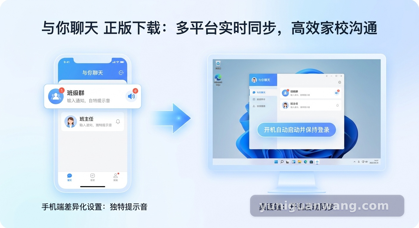 《与你聊天》正版下载全链路指南：班主任的实战心法，从安全安装到高效协同 配图